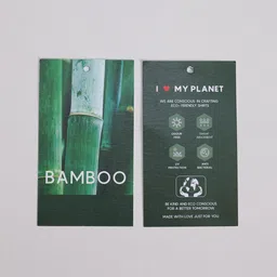 SZN Typography Print Bamboo spandex Tank Crop Top image 2