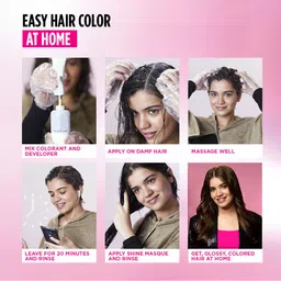 LOreal Paris Casting Creme Gloss Hair Color - Black Cherry 360 87.5 g + 72 ml image 2