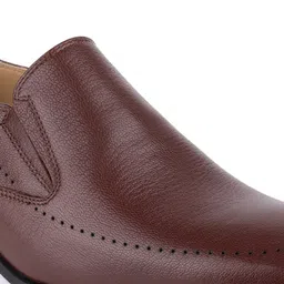 One8 Men Select by Virat Kohli Premium Leather Slip-On Formal Shoes image 2