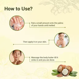 Tattvalogy Organic Raw, Unprocessed and Unrefined Shea Butter - 50g image 3