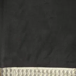 Anouk Grey & Gold-Coloured Woven Design Pure Silk Banarasi Saree image 4