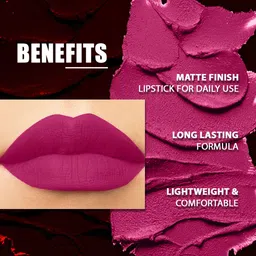 ForSure Set Of 4 Cremy Matte Long Lasting & Lightweight Lipstick - Shades 62-67-71-84 image 4