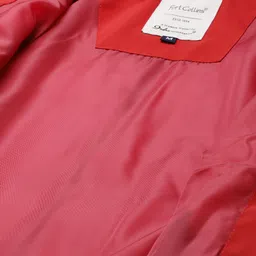 Fort Collins Women Red Solid Parka Jacket with Detachable Hood image 5