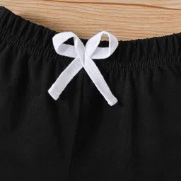 BAESD Unisex Kids Blue & Black Printed T-shirt with Shorts image 4