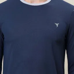 Technosport Men Pack of 2 Colourblocked Antimicrobial Casual T-shirt image 2