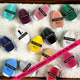 krayons Professional Set Of 6 High Shine Quick Dry Glossy Nail Paints - 5ml Each image 2