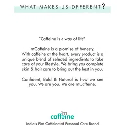 MCaffeine Coffee Body Massage & Polishing Oil - Reduces Cellulite & Stretch Marks 100ml image 4