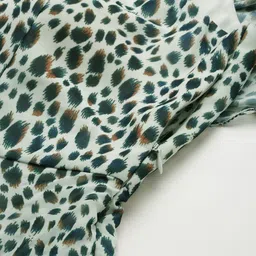 Ethnovog Ready To Wear Cream Georgette Digital Printed Gown image 2