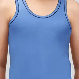 AMUL COMFY Boys Pack Of 6 Pure Cotton Undershirt Vest image 5