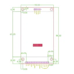 2.8 inch TFT Touch Screen Display Module with SPI Interface 240x320 image 3
