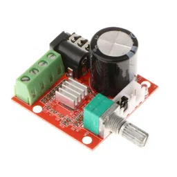 PAM8610 Stereo Audio Amplifier Board with Switch Potentiometer image 2