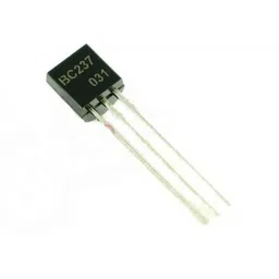 BC237 NPN General Purpose Amplifier Transistor 45V 100mA TO-92 Package image 1