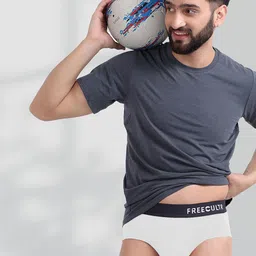 FREECULTR Men Pack Of 3 Basic Briefs FC-XT-B-SG-CW-PB_S image 4