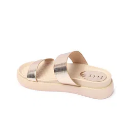 ELLE Women Synthetic Embellished Slip-On Open Toe Flats image 4