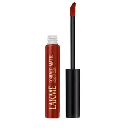 Lakme Forever Matte Liquid Lip, 16hr Lipstick, Lightweight - Brown Espresso,  5.6ml image 1