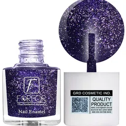 FORFOR High Shine Set Of 4 Glitter Nail Polish-5ml Each- 91-92-93-97 image 2