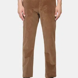 Blackberrys Men Brown Solid Trousers-picture-15