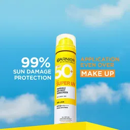 Garnier Super UV SPF 50+ Invisible Air-Mist Sunscreen With Vitamin C - 75ml image 2