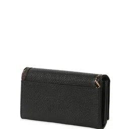 Allen Solly Woman Textured PU Structured Handheld Bag with Bow Detail image 4