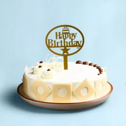 Delicious Butterscotch Birthday Cake image 2