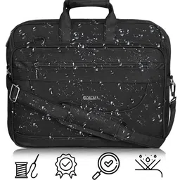 LOREM Unisex Water Repellent Laptop Bag image 4