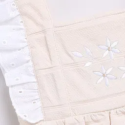 BABY GO Infant Girls Self-Design Pure Cotton Rompers image 2