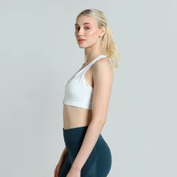 PUMA x PAMELA REIF Zip Training Bra image 2