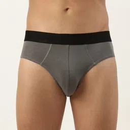 Chromozome Men Pack of 2 Solid Ultra-Premium Micro-Modal Briefs 8902733627511 image 2