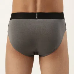 Chromozome Men Pack of 2 Solid Ultra-Premium Micro-Modal Briefs 8902733627511 image 4