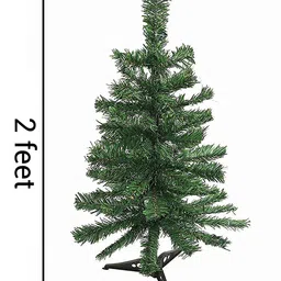 TIED RIBBONS Green Artificial Tree with 54 Ornaments Props Christmas Decor image 4