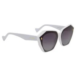 TED SMITH Iconic Cat Eye Polarized Grey Sunglasses for Womens image 5