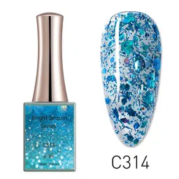 CANNI Bright Sequin Series Nail Gel Polish - C314-picture-40