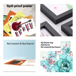 Art Street Kids Pink & White 3 Pieces Make a Wish Be Free Colorful Nursery Wall Art image 4