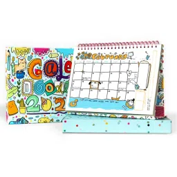 Alicia Souza 2026 Calendoodler 2-in-1 Desk Calendar & Notebook-picture-12