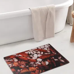 FABINALIV Multi-Color Abstract Rubber Bath Mat (60 x 40 cm)-image-61