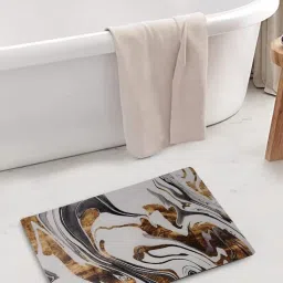 FABINALIV Multi-Color Abstract Rubber Bath Mat (60 x 40 cm)-picture-15