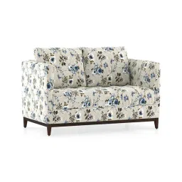 urban ladder create Florence Luxe 2 Seater Fabric Sofa in Adrian Velvet Colour image 2