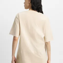 JUNEBERRY Pack Of 2 Oversized Drop-Shoulder Sleeves Pure Cotton T-shirts image 3