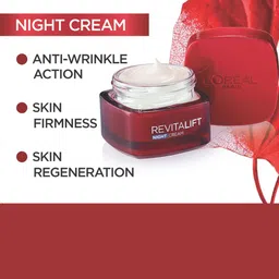 LOreal Paris Revitalift Moisturizing Anti-ageing Night Cream 50ml image 5