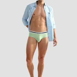 U.S. Polo Assn. Men Pack Of 2 Mid-Rise Basic Briefs OEB09-DB0-P2 image 3