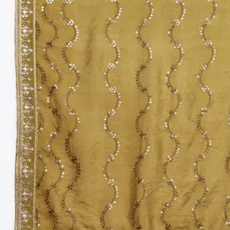 Indo Era Women Ethnic Motifs Embroidered Regular Sequinned Kurta with Trousers & Dupatta image 4