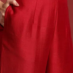 Indo Era Ethnic Motifs Embroidered Sequinned Kurta With Trousers & Dupatta image 3