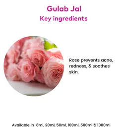 ROSA Set Of 20 Gulab Jal Rose Water To Remove Dust - 35 ml Each image 3