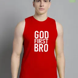 FBAR Pack Of 2 Men's Printed Cotton Gym Innerwear Vests 130724FBAE395-33-FBAE396-03 image 1