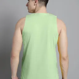 FBAR Pack Of 2 Men's Printed Cotton Gym Innerwear Vests 130724FBAE395-33-FBAE396-03 image 3