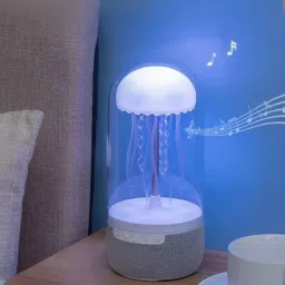 Smokey Cocktail Jellyfish Led Bluetooth Night Speaker-image-32