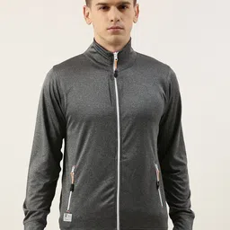 Sports52 wear Men Black Lightweight Training or Gym Dry-Fit Sporty Jacket image 1