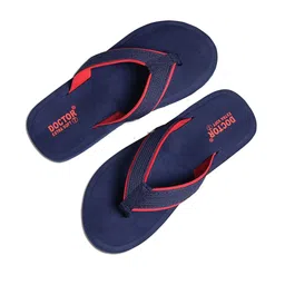 DOCTOR EXTRA SOFT Men Printed Anti Skid Thong Flip-Flops image 5
