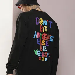 Kook N Keech Men Typography Printed Sweatshirt image 1