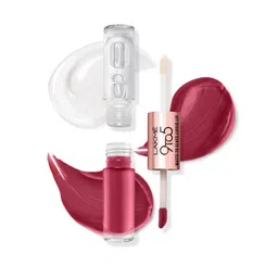 Lakme 9to5 Matte To Glass Transfer-Proof Liquid Lip Color 7.6ml - Fuchsia Pink image 3